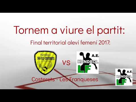 Anunci partit final territorial aleví