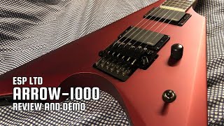 Video thumbnail for Metal Machine: ESP LTD Arrow 1000 Review & Demo by GhostDragon1182