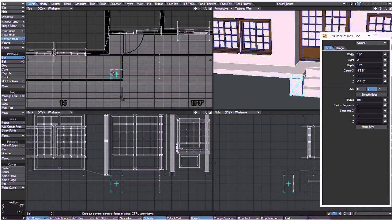 LightWave tutorial: Build a Japanese house with LWCad, Part 6 - YouTube