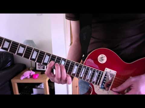 U2 Where the Streets Have No Name tutorial tabs guitar lesson pt1 - the intro riff