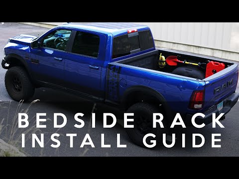 Bedside Rack Install Guide - 4th Gen RAM Trucks