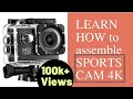 Learn How to Assemble Accessories of your Sports cam 4K