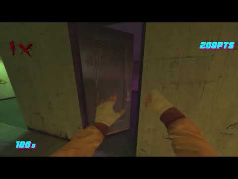 Hotline Miami but it's a scuffed G-Mod recreation.