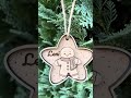 Video 5 Stück. Personalisierte Weihnachtsanhänger mit Namen - einzigartige Geschenke für die Feiertage
