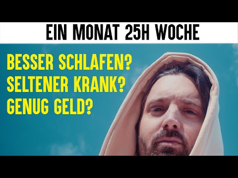 25 STUNDEN pro Woche arbeiten 🦥 Selbstexperiment