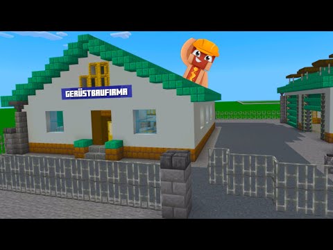 Bau dir eine Gerüstbaufirma in Minecraft | Minecraft Firma aufbauen - TUTORIAL -