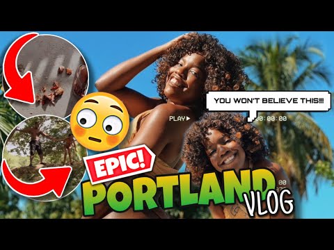 Life in Jamaica - 2021 Portland Vlog | Frenchmans Cove Beach, Boston Jerk, & more
