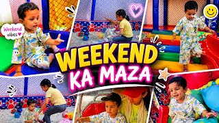 Weekend का सबसे मजेदार दिन 😍 | Ibrahim Ki Masti, Games & Family Fun 🎉