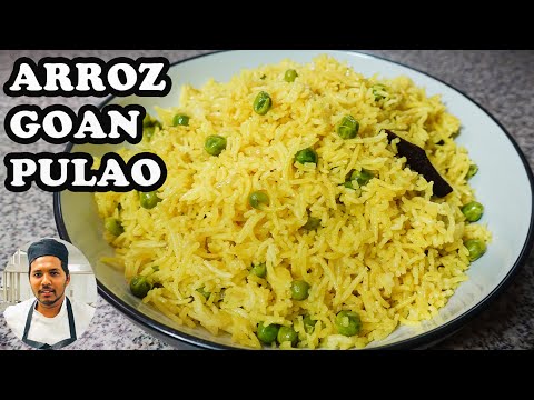 Goan Arroz Pulao | Goan Pulao Recipe | Pulao Rice | Goan Recipe | Easy Rice Recipe | Ivon's Kitchen