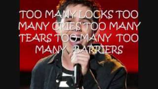 BARRIERS WHITH LYRICS DAVID ARCHULETA