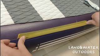 Repairing a seam leak in your inflatable sup board