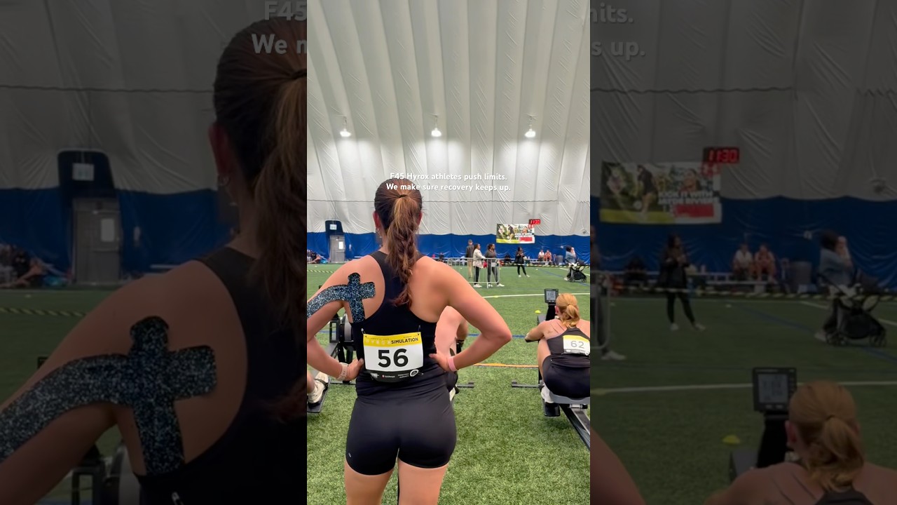 Hyrox Athlete Recovery with Kinesiology Tape | How HEALI Supports Performance & Pain Relief