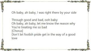 Brownstone - Foolish Pride Lyrics