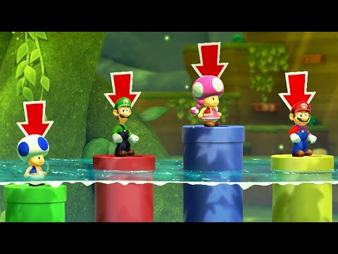 Super Mario Maker 2 - Online Multiplayer Versus #65 (4 Players)