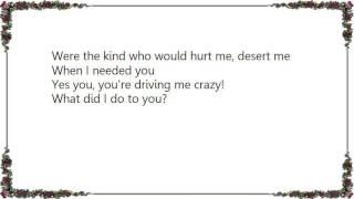 Frank Sinatra - You’re Driving Me Crazy Lyrics