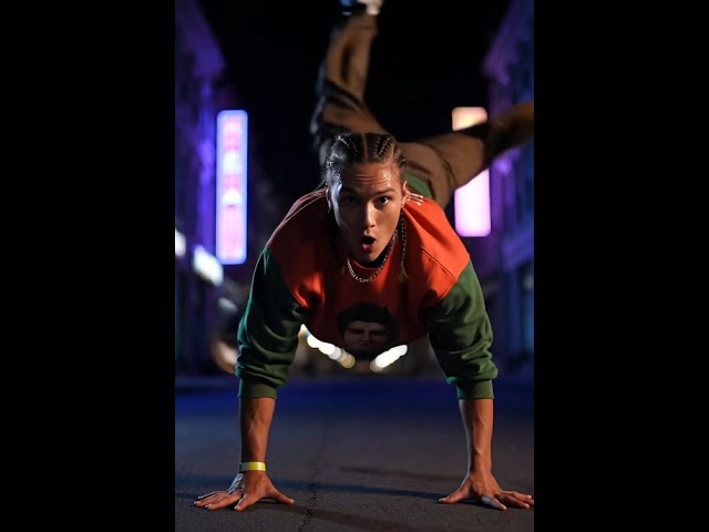 B-Boy Championship Move — Animated Breakdance Finals Short