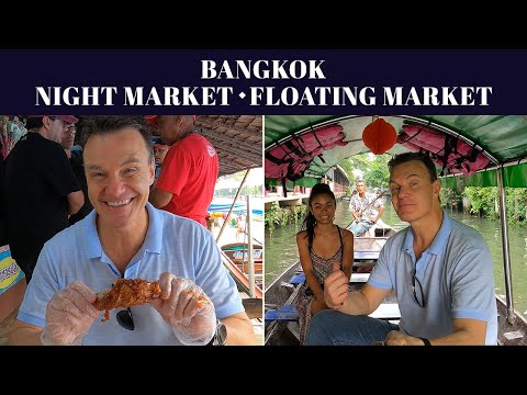 Thai Street Food in Bangkok – Night Market & Floating Market