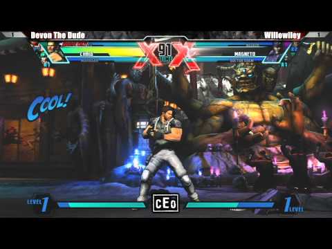 UMVC3 Devon the Dude vs Willowiley - CEO 2012 Tournament