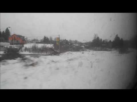 ČD Vlak jízdy R 616 "Větruše" Karlovy Vary ⇒ Cheb 09.02.2017