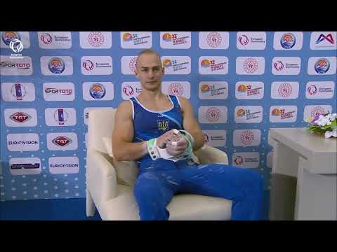 Petro PAKHNIUK (UKR) - 2020 Europeans, high bar final