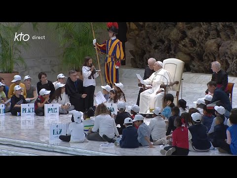 Rencontre du Pape avec des enfants du monde entier