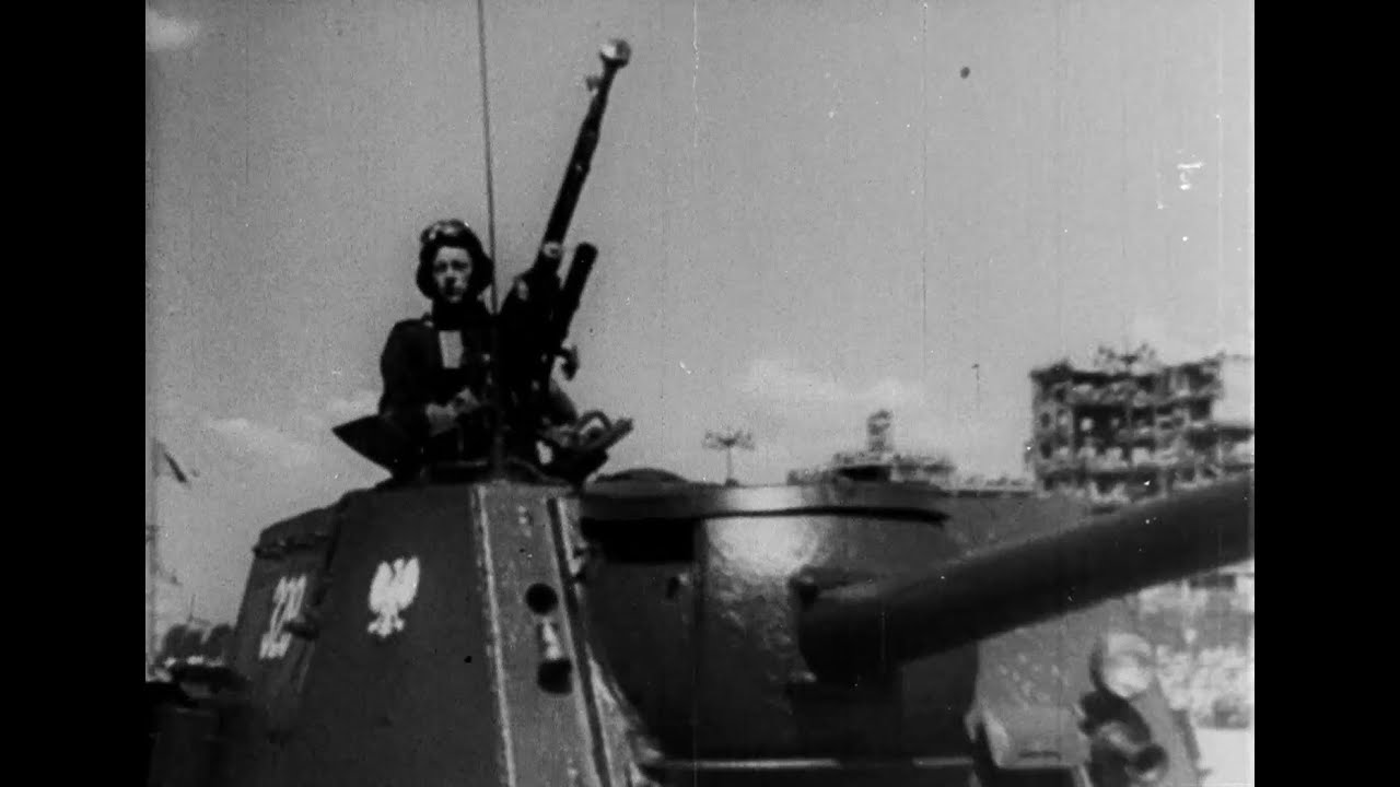 Precz z NATO ! Defilada wojskowa Warszawa 1956