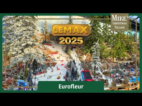 Lemax 2025 Christmas Village | Display Ideas | Eurofleur