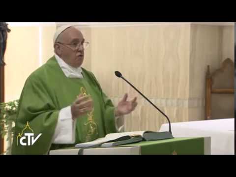 HOMILIA DO PAPA FRANCISCO - 25/09/2014 - Dublado pela Pascom Lapa