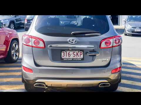2012 Hyundai Santa Fe CM MY12 Trail Grey 6 Speed Sports Automatic Wagon