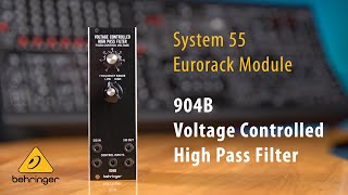 Video thumbnail for 904B Voltage Controlled High Pass Filter by Behringer