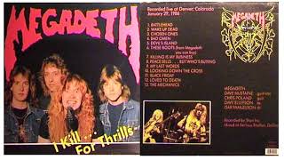 Megadeth - I Kill... For Thrills, Live in Denver 29/01/1986 - 07 - Killing Is My Business... And