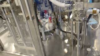 double layer tube filling and sealing machine