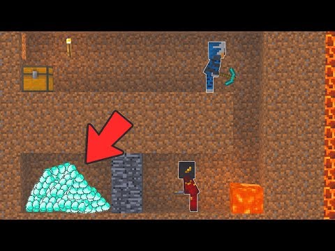 GARA A CHI ARRIVA PRIMA AI DIAMANTI - Minecraft ITA KendyCraft