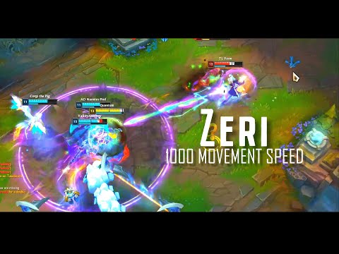 Thats exactly how Zeri Looks Like in Teamfights