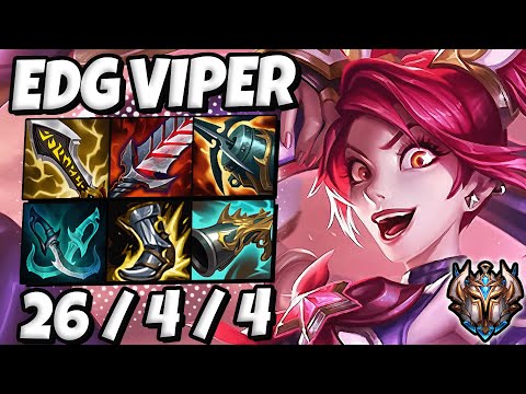 Jinx vs Varus ADC [ EDG Viper ] Patch 11.21 Ranked Challenger EUW ✅