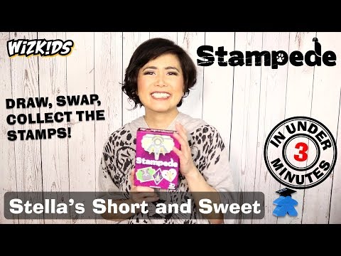 Stampede Board Game - Stella's Short and Sweet