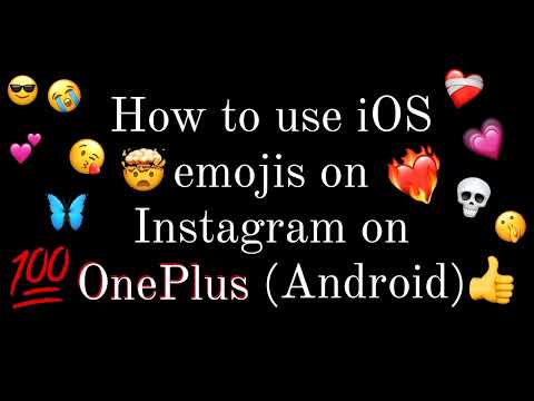 How to use iOS emoji on OnePlus (Android)📱💯 (NO ROOT) Oneplus Nord CE