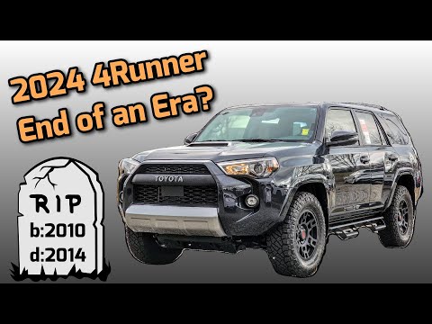 2024 Toyota 4Runner in Underground: Facing Extinction, or in its Prime?