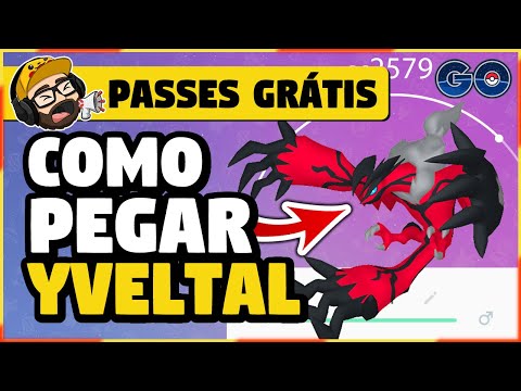 APROVEITE!!! Como pegar YVELTAL E XERNEAS COM PASSE DE RAID GRATIS no Pokemon Go