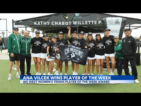 UH Women's Tennis player receives recognition