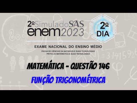 2º SAS ENEM 2023 - Q 146 (FUNÇÃO TRIGONOMÉTRICA): Uma loja de departamento que funciona por 24 h...
