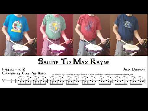 Duthart Fanfare: Salute To Max Rayne  -- An Invitation