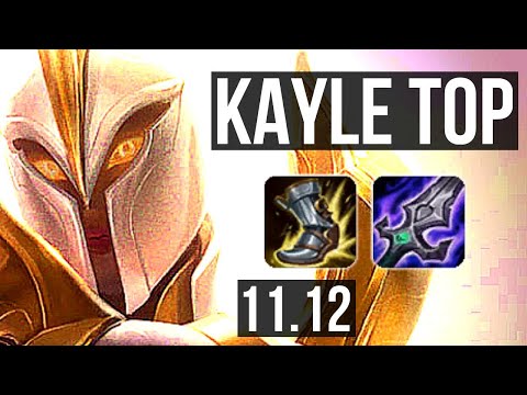 KAYLE vs SETT (TOP) | 6/0/1, 1100+ games, Dominating | KR Diamond | v11.12