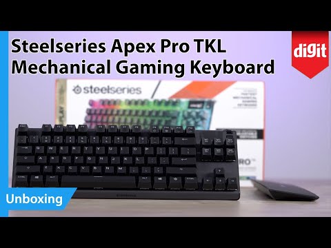 Steelseries Apex Pro TKL Mechanical Gaming Keyboard Unboxing