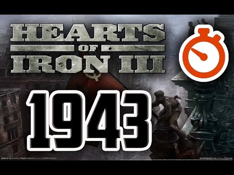 Hearts Of Iron 3 Timelapse - The Tide Has Turned 1943 - Scenario