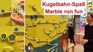 Kugelbahn-Update Kosmos Gecko Run @ Spielwarenmesse 2024 - Interview Murmelbahn-Experimentierkasten