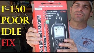 Rough Engine Idle - Ford - Trouble Code P0402 -Autel Scan Tool ML619
