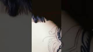 Download lagu Cara membuat tato di Dada Cewek Cantik # Shorts mp3