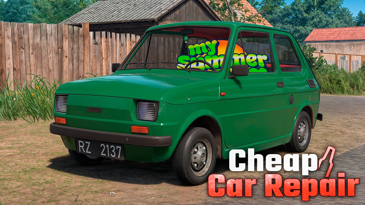 Virei o Doido do Carro Verde - Cheap Car Repair #11