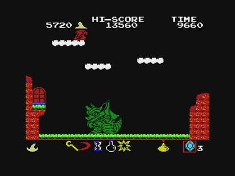 [MSX] Magical Kid Wiz - Converting crystals to 1-ups